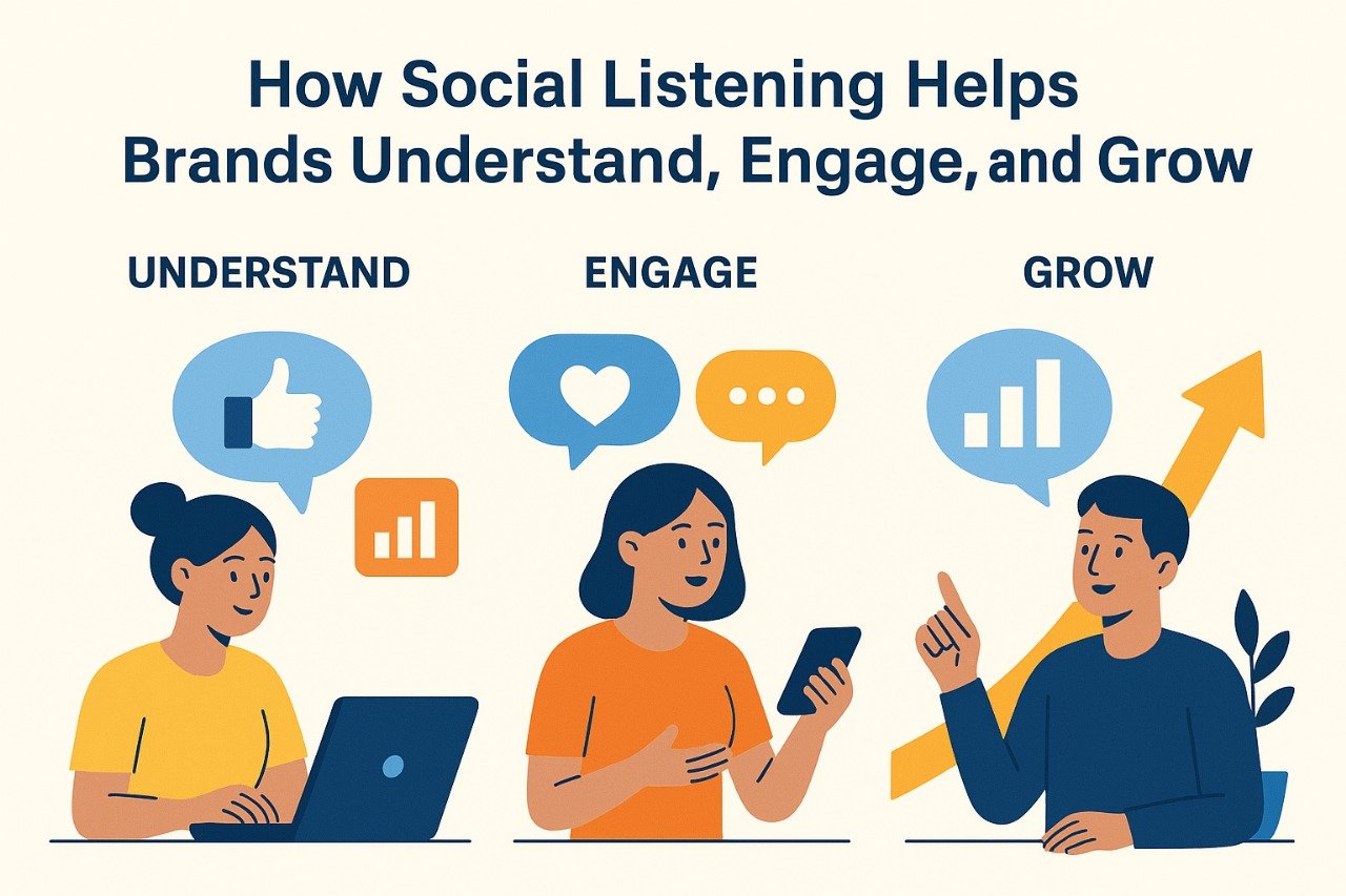 Listening Beyond the Noise: How Social Listening Helps Brands Understand, Engage, and Grow