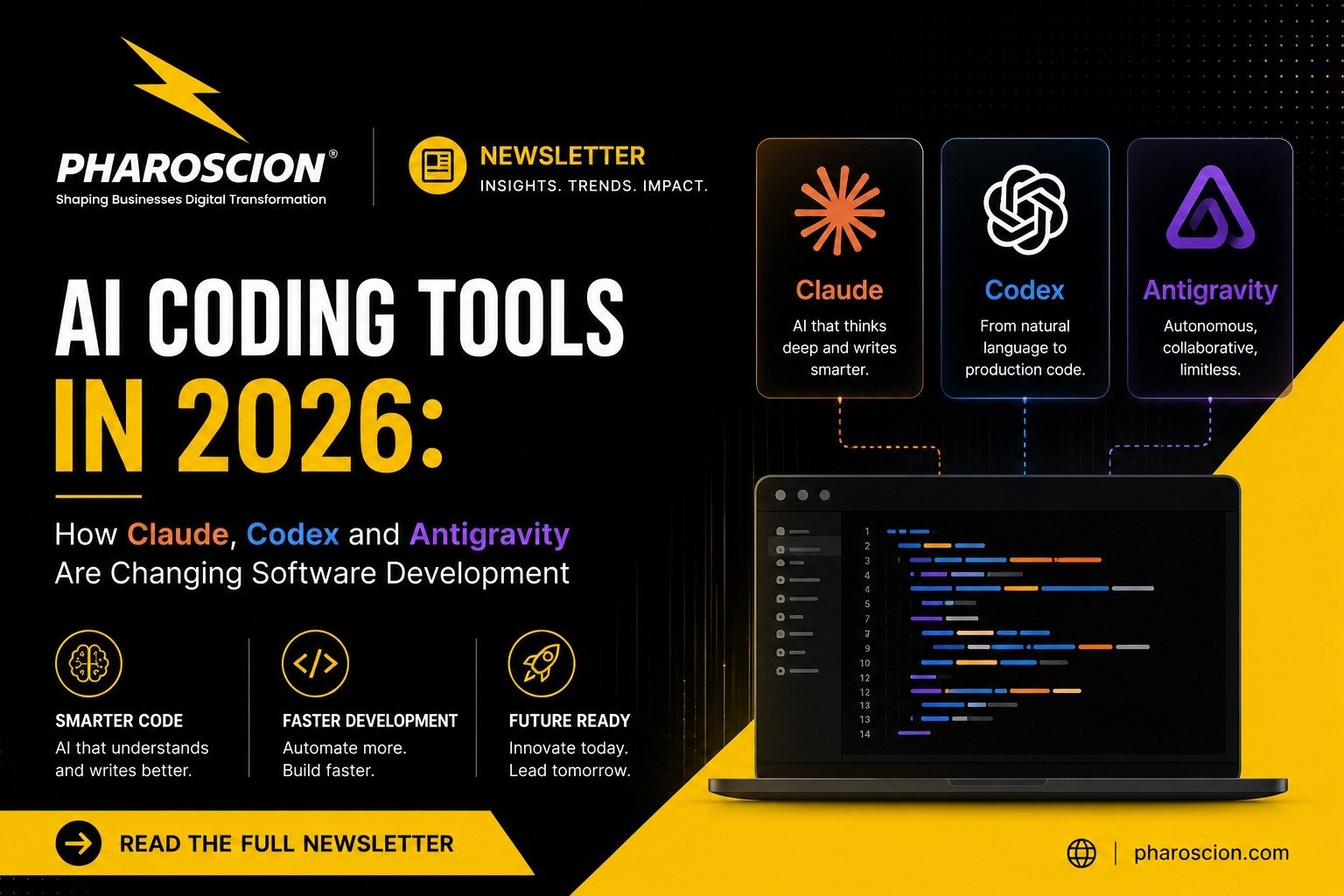 AI Coding Tools in 2026: How Claude, Codex and Antigravity Are Changing Software Development