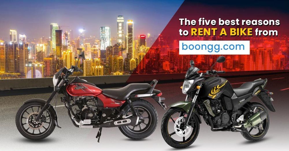 The five best reasons to Rent a Bike from Boongg.com